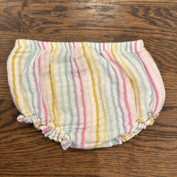 Angel Dear Girls' 2-Pc. Smocked Rainbow Striped Dress & Bloomer Set - Baby - Picture 9 of 9